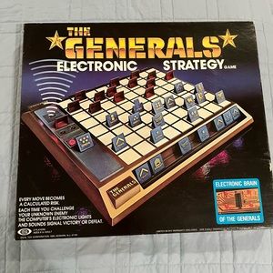 THE GENERALS ELECTRONIC BOARD GAME 1979 IDEAL 100% COMPLETE TESTED RARE VINTAGE